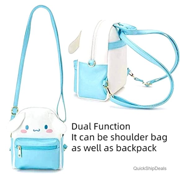 Mini Backpack Anime Doll Cosplay Kawaii Handbag Daypack Shoulder Strap main image 4